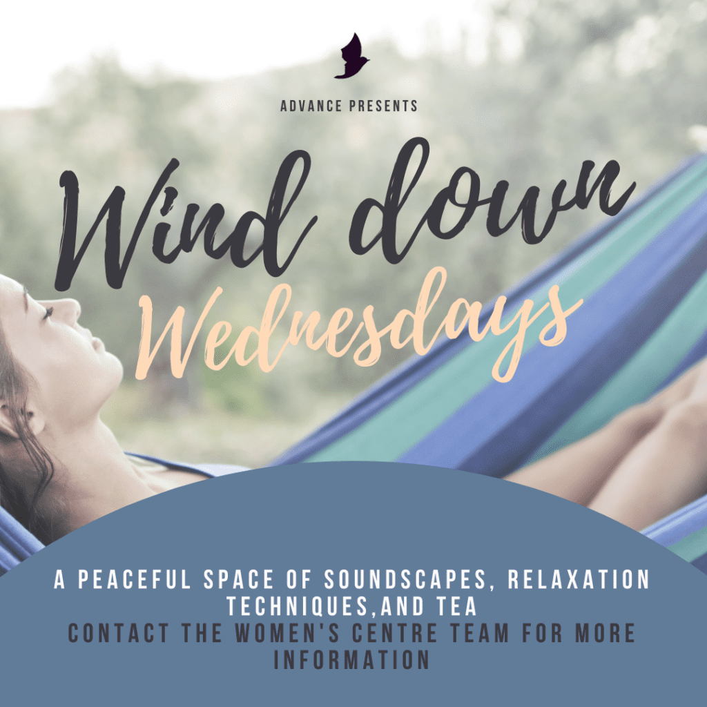 Advance poster for Wind Down Wednesdays