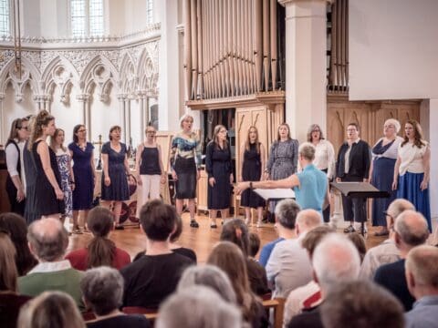 Finsbury Park Choir singing