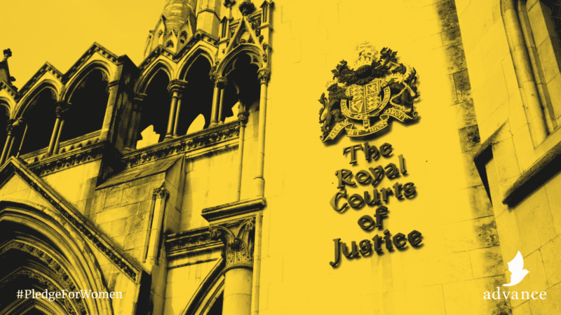 Pledge for women in contact with the criminal justice system