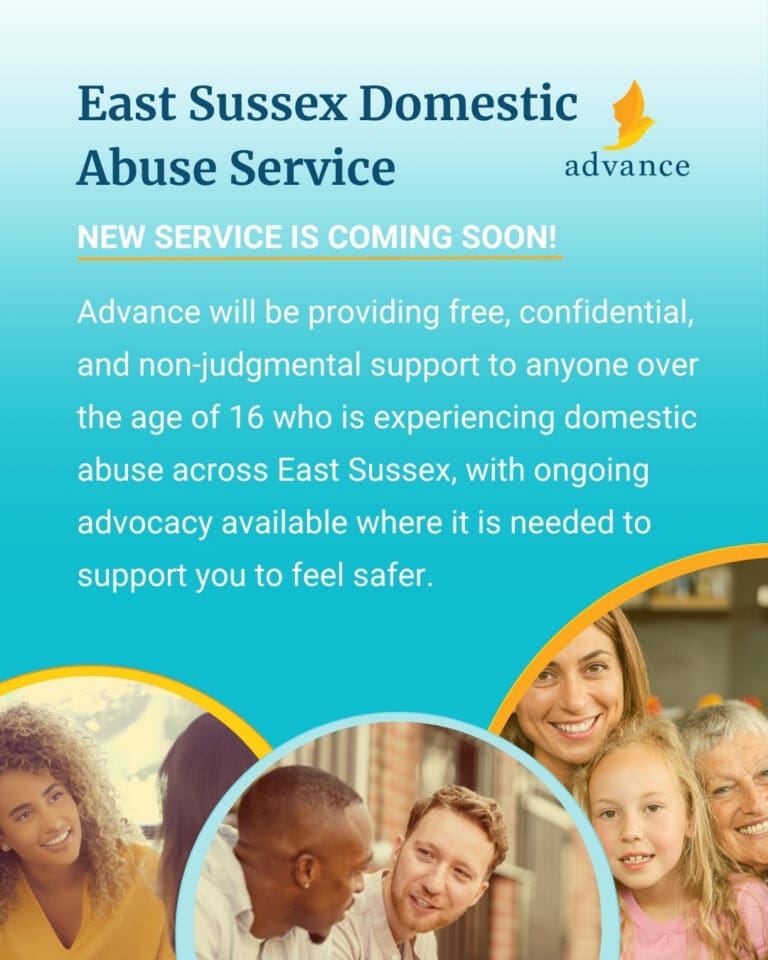 Advance to provide support to domestic abuse survivors in East Sussex ...
